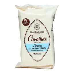 Cavaillès Lingettes intimes au Thym antibactérien