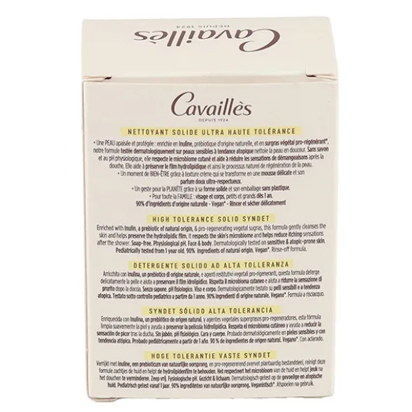 Cavaillès Nettoyant solide dermato Haute tolérance