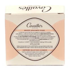 Cavaillès Nettoyant Visage Solide Mousse apaisante
