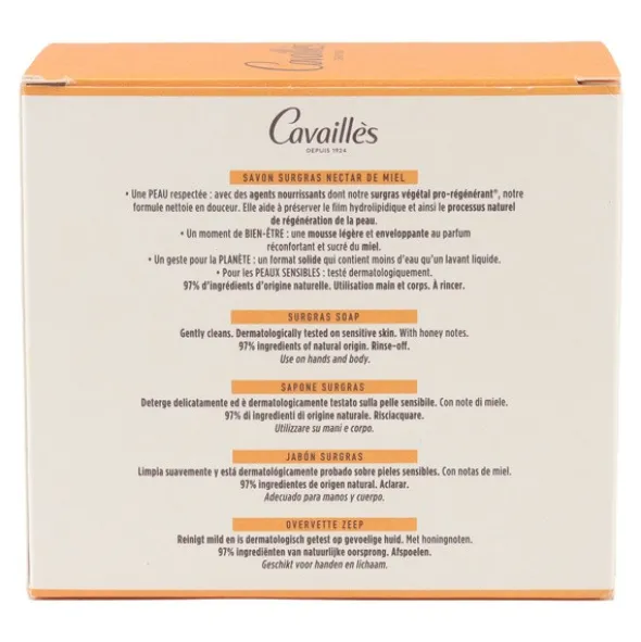 Cavaillès Savon surgras Nectar de miel
