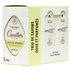 Cavaillès Savon surgras Zeste de verveine