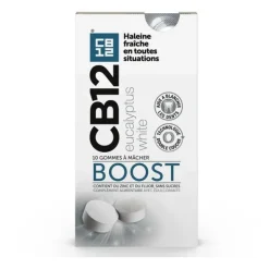 CB12 Boost gommes à mâcher Eucalyptus White