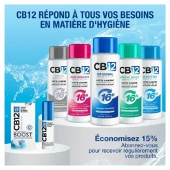 CB12 Boost gommes à mâcher Eucalyptus White