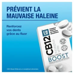 CB12 Boost gommes à mâcher Eucalyptus White