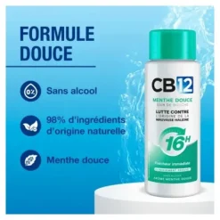 CB12 Menthe douce bain de bouche