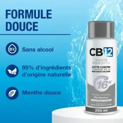 CB12 White bain de bouche