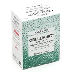 Celluvisc collyre unidose yeux secs