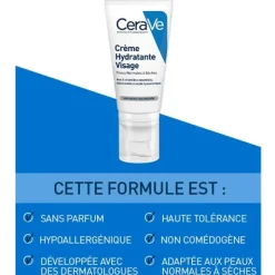 CeraVe crème hydratante visage
