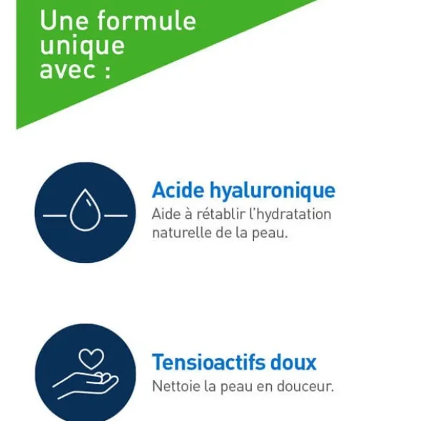 CeraVe Crème lavante hydratante