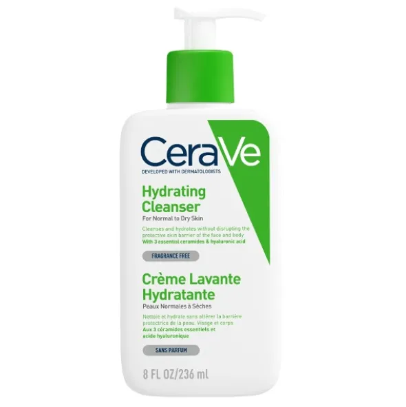 CeraVe Crème lavante hydratante
