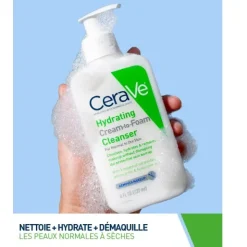 CeraVe Crème moussante nettoyante hydratante