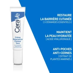 CeraVe Crème réparatrice Contour des yeux