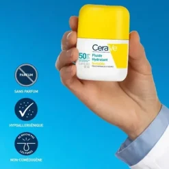 Cerave Fluide hydratant invisible SPF 50