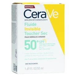 CeraVe Fluide solaire invisible Toucher sec SPF 50+