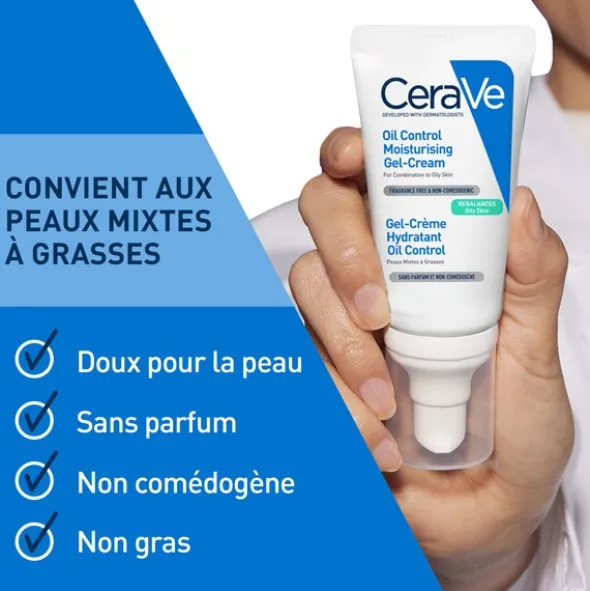 CeraVe Gel Crème Hydratant Oil Control