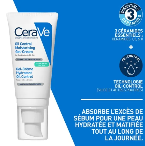 CeraVe Gel Crème Hydratant Oil Control