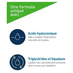 Cerave Huile lavante moussante hydratante