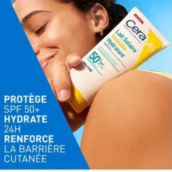 Cerave Lait solaire invisible hydratant SPF 50+