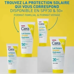Cerave Lait solaire invisible hydratant SPF 50+
