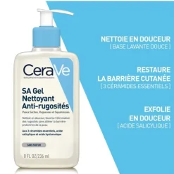 CeraVe SA Gel nettoyant anti-rugosités