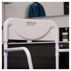 Chaise de douche pliable à roulettes Tobago