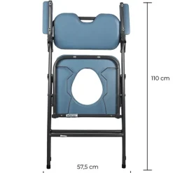 Chaise de toilette pliante Omega