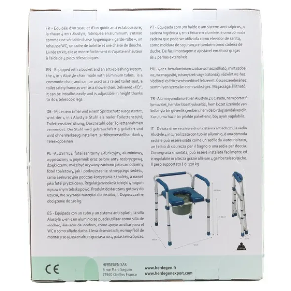 Chaise garde robe 4 en 1 Alustyle