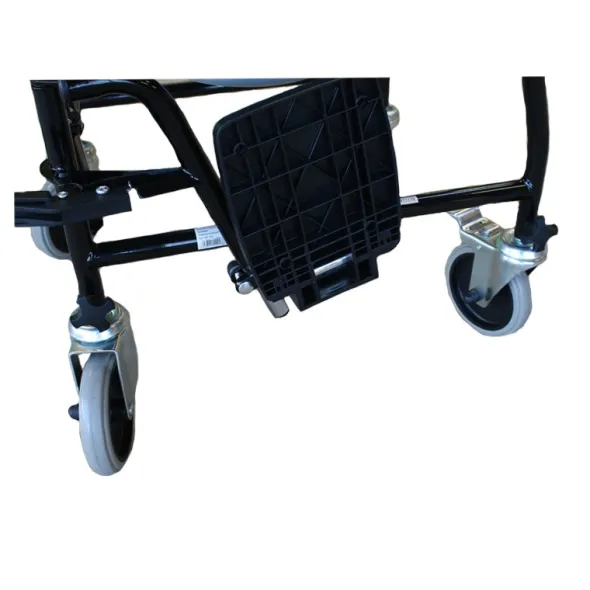 Chaise garde robe pliante à roulettes