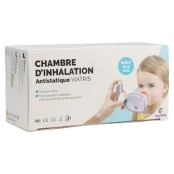 Chambre d'inhalation antistatique Viatris