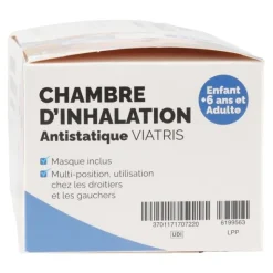 Chambre d'inhalation antistatique Viatris
