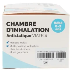 Chambre d'inhalation antistatique Viatris
