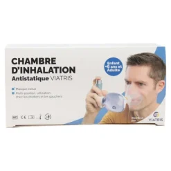 Chambre d'inhalation antistatique Viatris