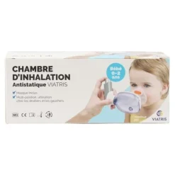 Chambre d'inhalation antistatique Viatris