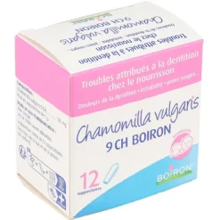 Chamomilla vulgaris 9 CH suppositoire Boiron