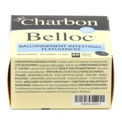 Charbon de Belloc capsule Ballonnement
