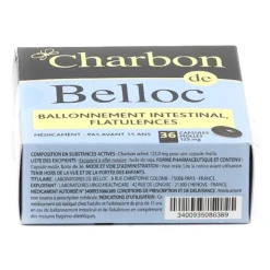 Charbon de Belloc capsule Ballonnement