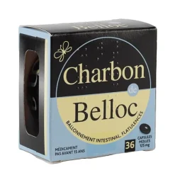 Charbon de Belloc capsule Ballonnement
