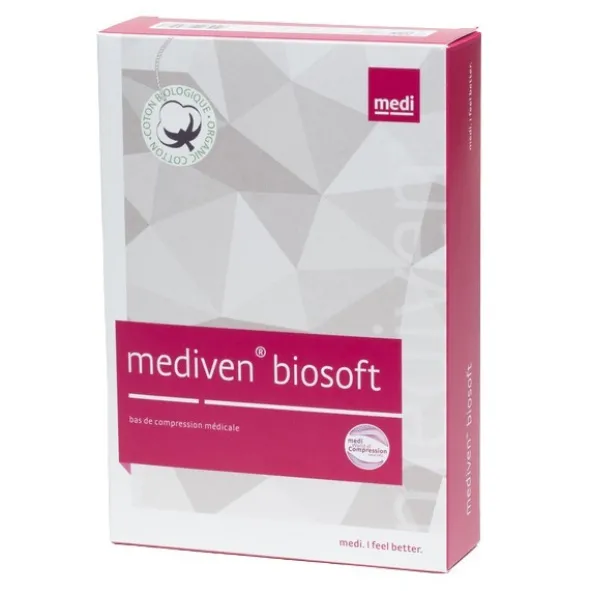 Chaussettes de contention Mediven Biosoft classe 2 Medi