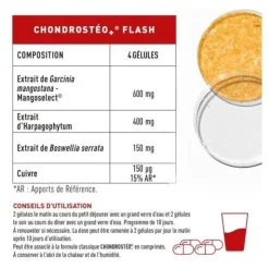 Chondrostéo+ Flash gélules