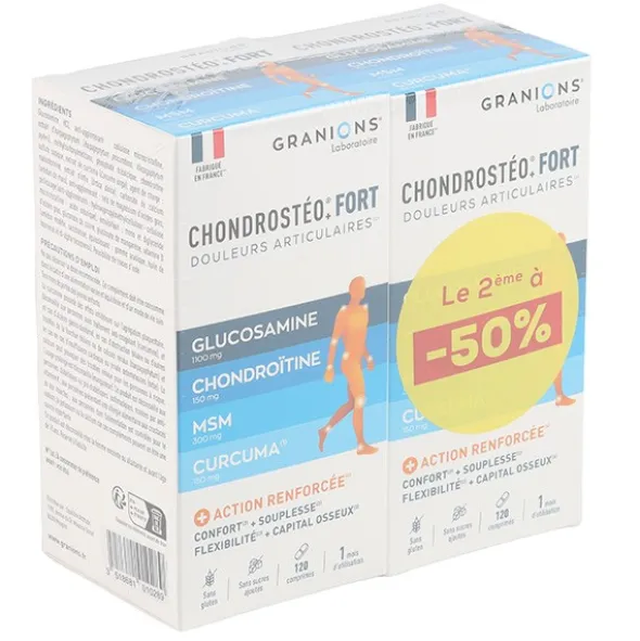 Chondrostéo+ Fort Douleurs articulaires comprimés