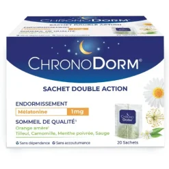 Chronodorm tisane Mélatonine 1 mg sachets