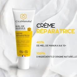 CicaManuka Crème réparatrice bio