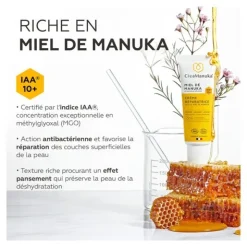 CicaManuka Crème réparatrice bio