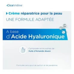 Cicatridine crème à l'acide hyaluronique