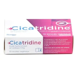 Cicatridine ovules à l'acide hyaluronique