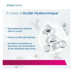 Cicatridine ovules à l'acide hyaluronique