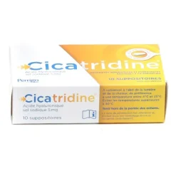 Cicatridine suppositoires