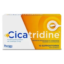 Cicatridine suppositoires