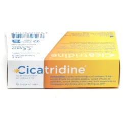Cicatridine suppositoires