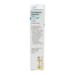 Ciclopirox Olamine 1 % crème antifongique